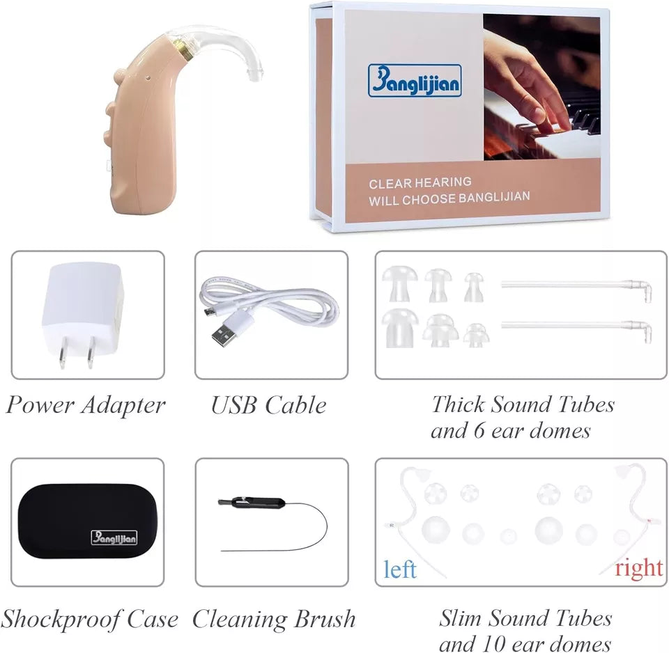 Banglijian Hearing Amplifier BLJ-109 Rechargeable Larger Capacity with Digital