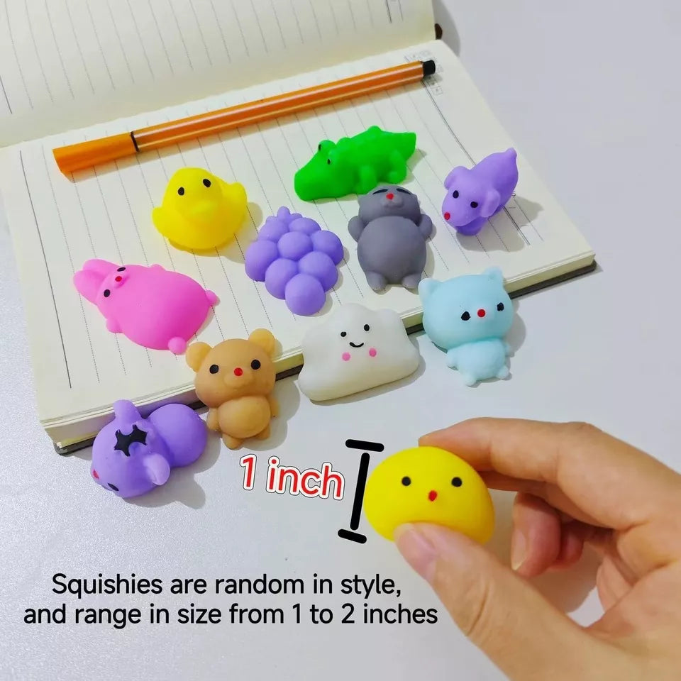 80Pcs Party Favors for Kids 4-8, Kawaii Squishies Mochi Squishy Toy Bulk Fidget