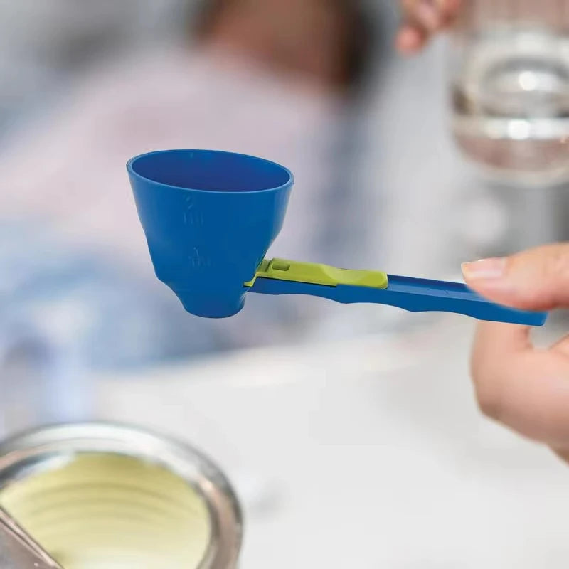 Coffee Scoop Funnel For Flling Reusable K-cup Coffee Pot Coffee Spoon Sliding Design Measuring Spoon Kitchen Accessories