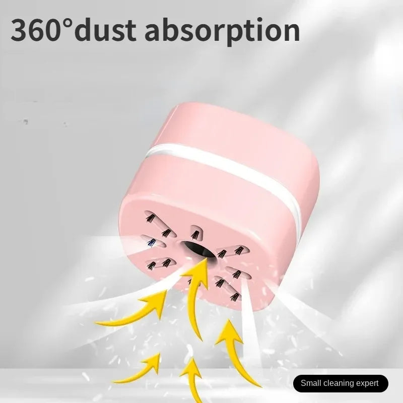 Desktop Vacuum Cleaner Wireless Handheld Mini Cleaner Keyboard Eraser Ash Electric Vacuum Cleaner Cross Border