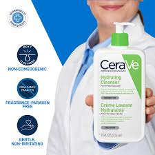 CeraVe Hydrating Facial Cleanser, Normal to Dry Skin, 12 fl. oz., 2 pk.
