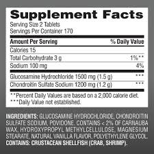 Member's Mark Extra Strength Glucosamine HCl and Chondroitin Sulfate Sodium Tablets, 340 ct