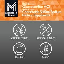 Member's Mark Extra Strength Glucosamine HCl and Chondroitin Sulfate Sodium Tablets, 340 ct