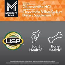 Member's Mark Extra Strength Glucosamine HCl and Chondroitin Sulfate Sodium Tablets, 340 ct