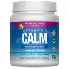 Natural Vitality Calm The Anti-Stress Dietary Supplement Powder, Raspberry Lemon 20 oz