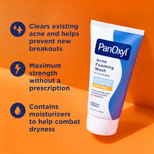 PanOxyl Acne Foaming Wash, 10% Benzoyl Peroxide, 5.5 oz., 2 pk.