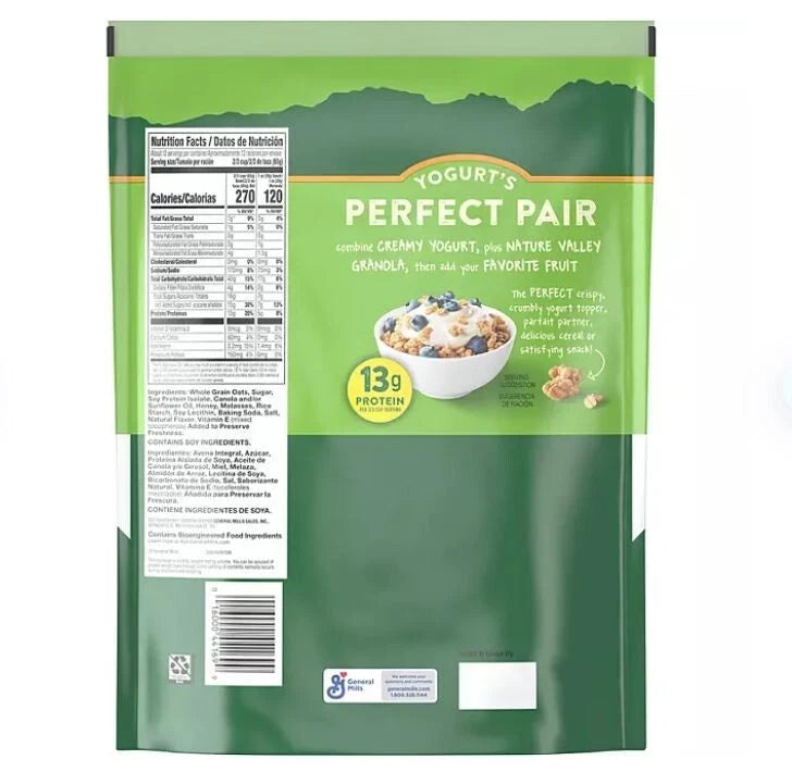 Nature Valley Oats 'n Honey Protein Granola, 28 oz.