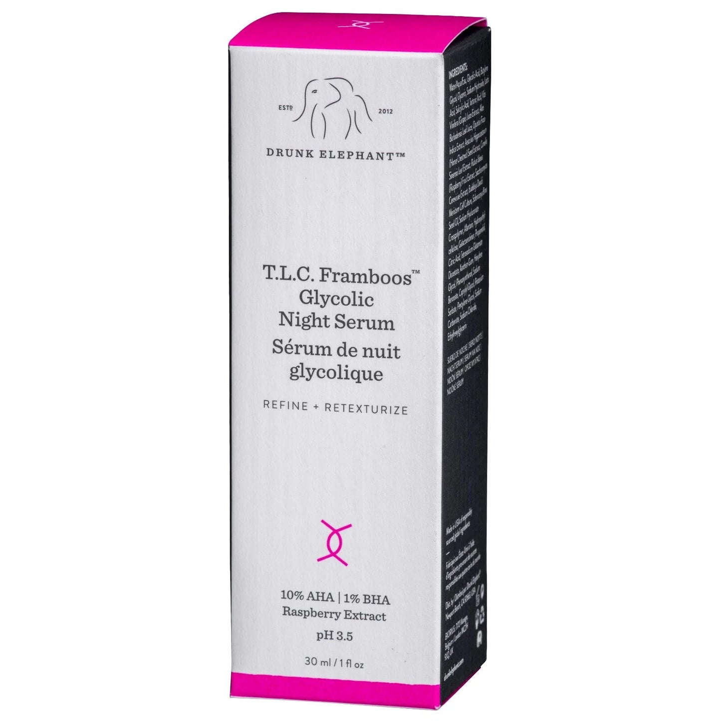 runk Elephant T.L.C. Framboos Glycolic Night Serum, 1 fl. oz.
