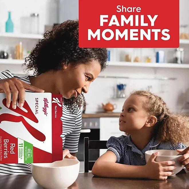 Special K Breakfast Cereal, Red Berries, 38 oz.