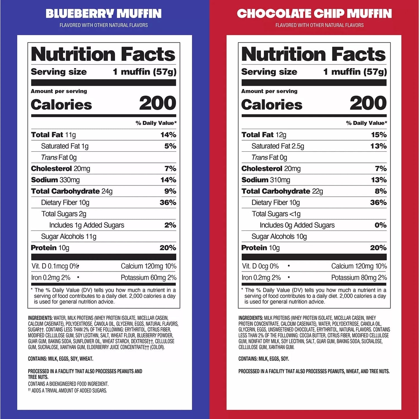 Quest Bake Shop 10g Protein Muffins, Variety Pack, 10 ct.