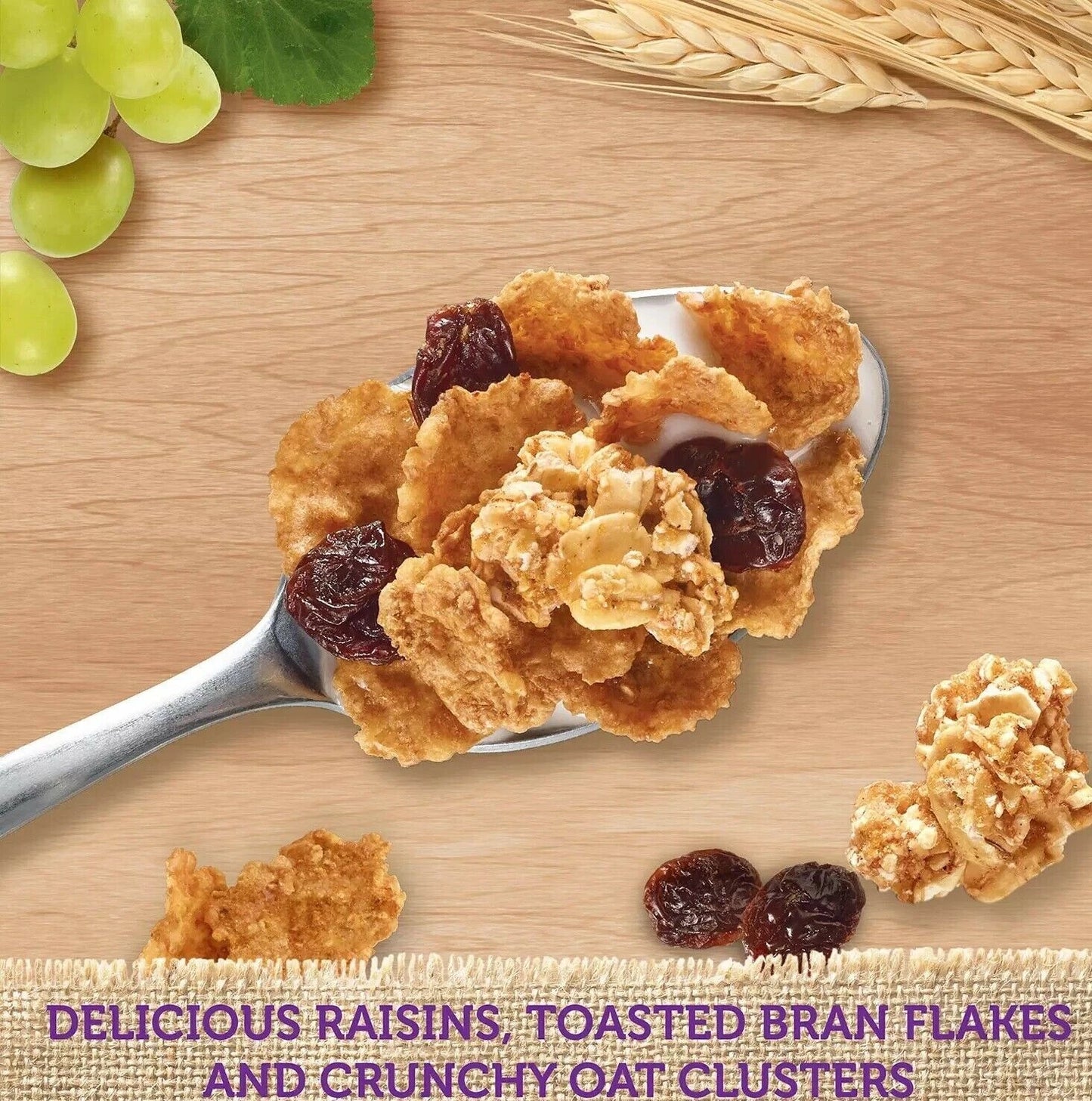 Kellogg's Original Raisin Bran Crunch Breakfast Cereal, 42 oz.