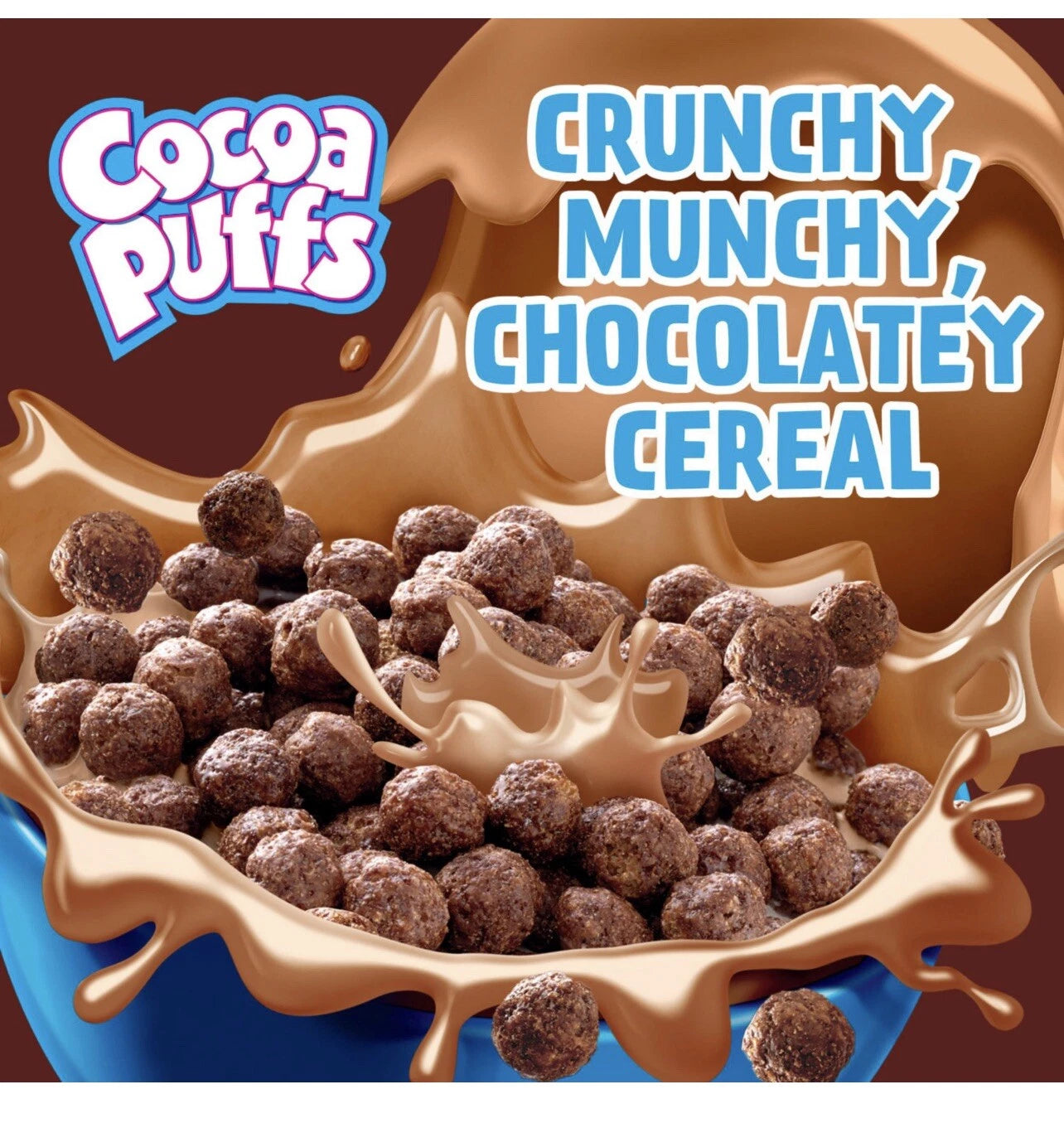 Cocoa Puffs Chocolate Cereal, 39.25 oz.