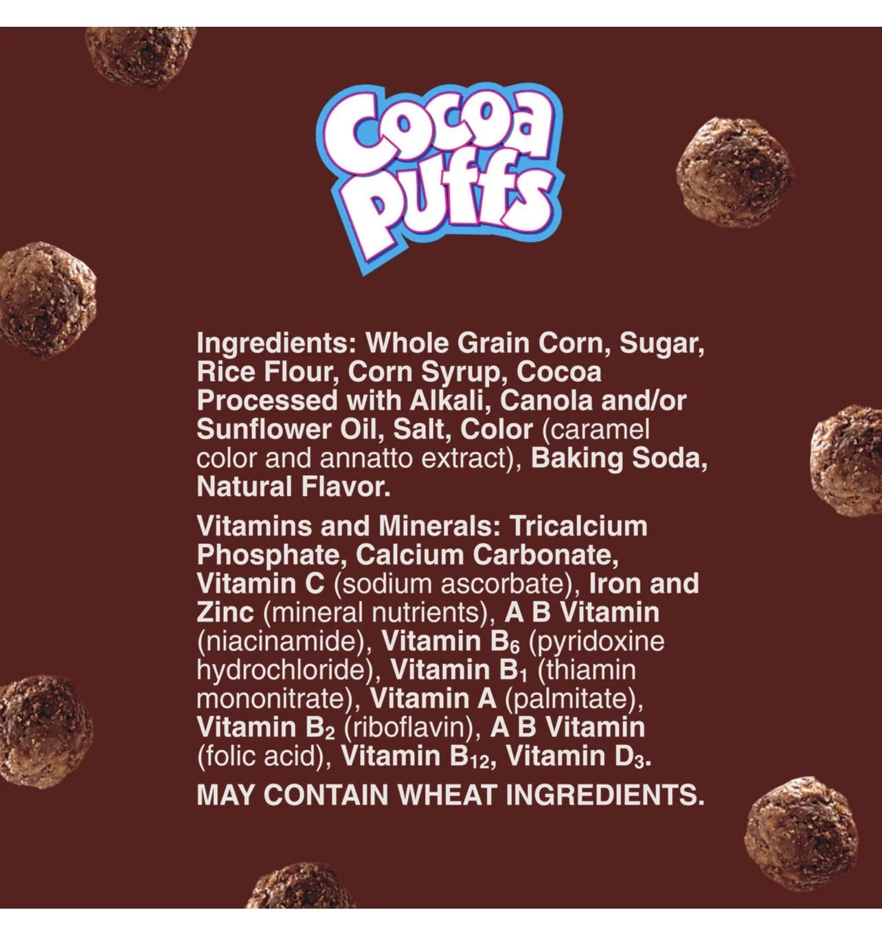 Cocoa Puffs Chocolate Cereal, 39.25 oz.