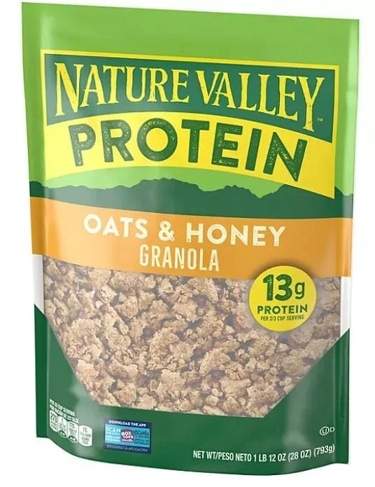 Nature Valley Oats 'n Honey Protein Granola, 28 oz.