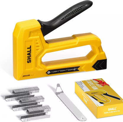Staple Gun with 1600 JT21 Staples & Remover – Perfect for Crafts, DIY, and Decor