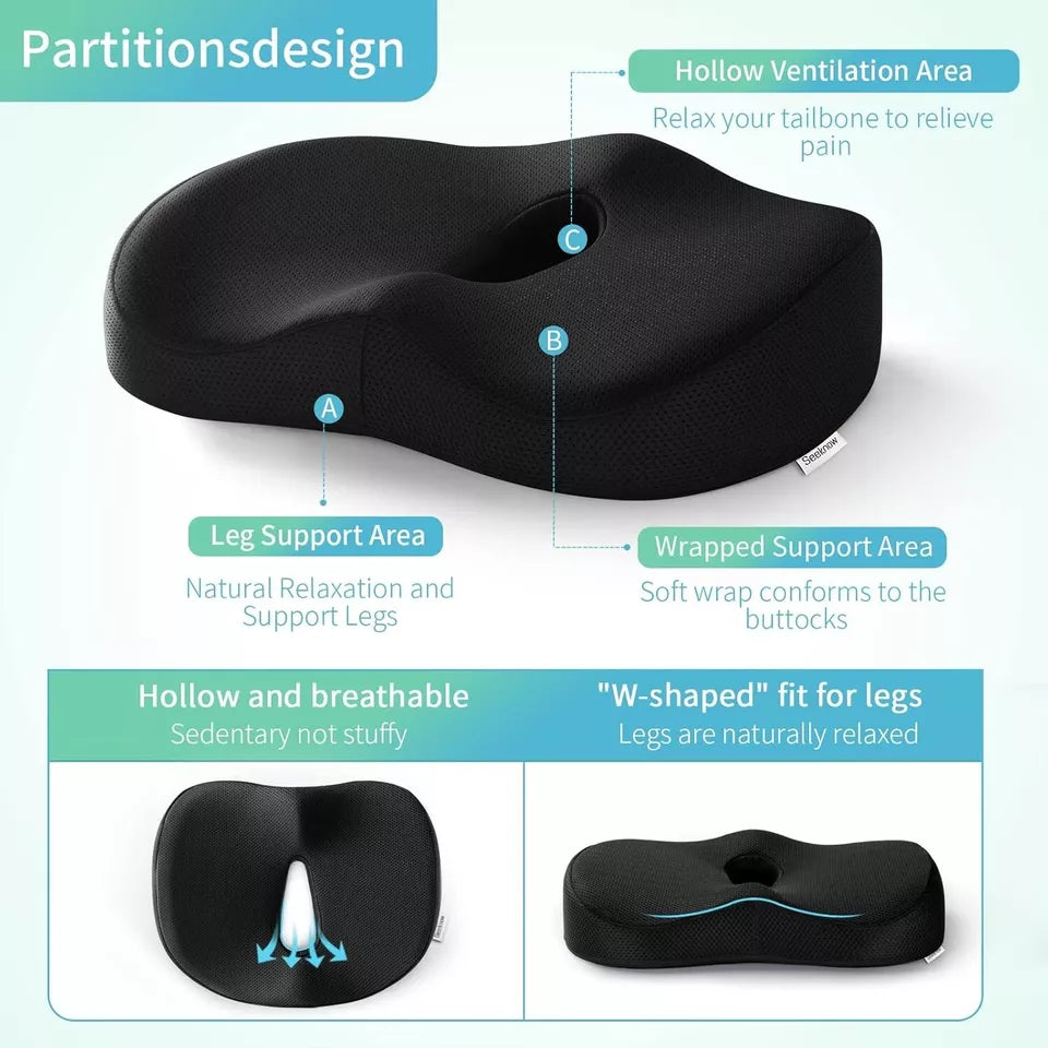Donut Pillow for Tailbone Pain Hemorrhoid Pillow for Women/Men Donut