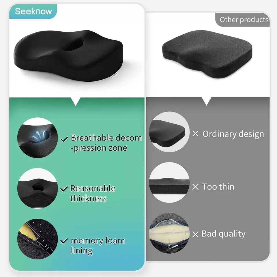 Donut Pillow for Tailbone Pain Hemorrhoid Pillow for Women/Men Donut