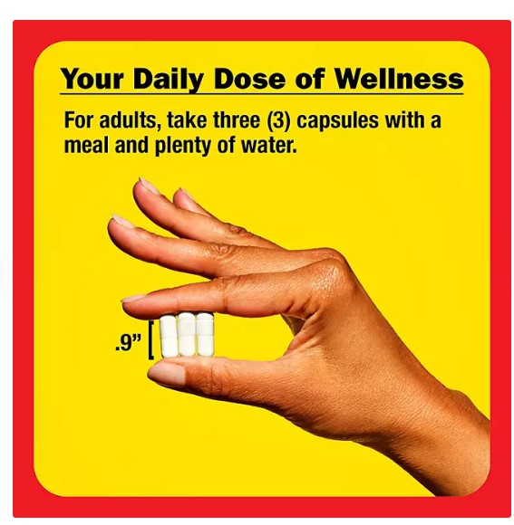 Bragg Apple Cider Vinegar 750 mg Capsules 180 ct.