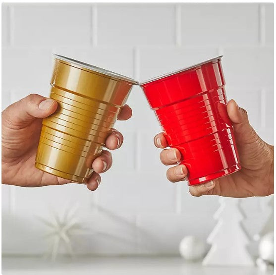 Member's Mark Premium Quality Holiday Cups, 18 fl. oz., 160ct.