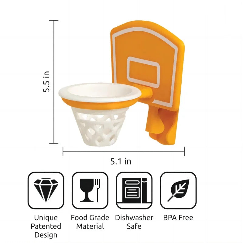 Egg Separators Food Grade Plastic Basketball Rim Egg Yolk White Separation kitchen gadget Egg Yolk White Filter