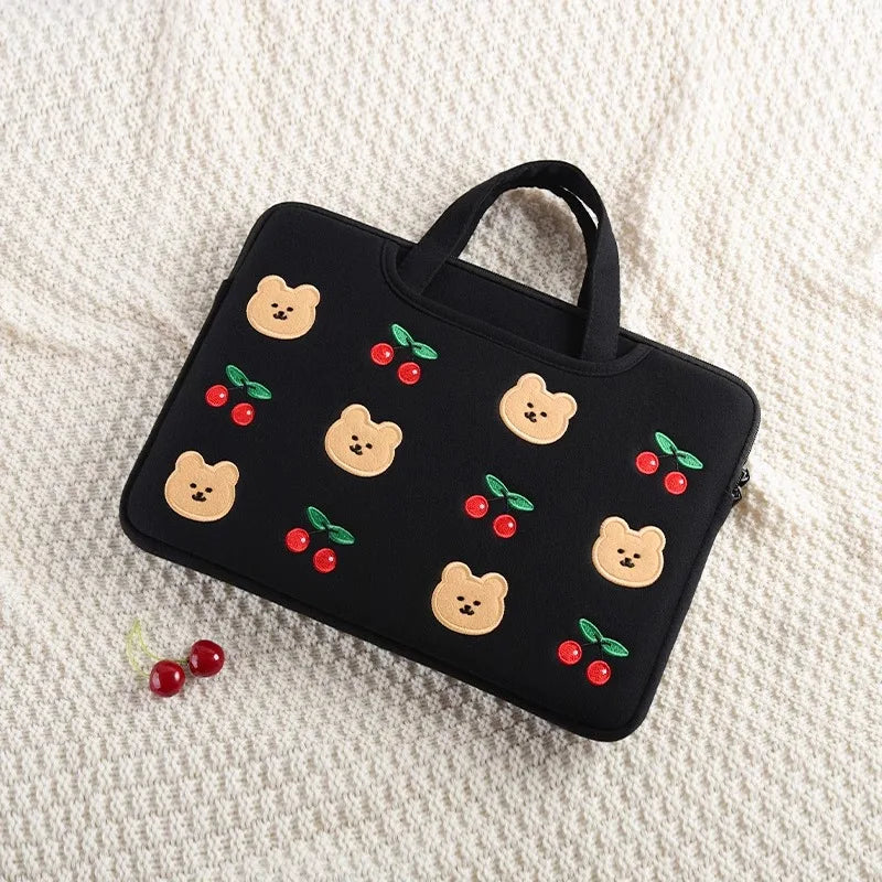 Cute Tablet Pouch Bag For Ipad Pro11 Air6 13 12.9 Samsung huawei Macbook13.3 13.6 14 15 15.6 16 Inch Laptop Handbag