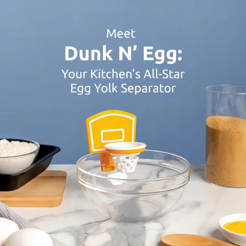 Egg Separators Food Grade Plastic Basketball Rim Egg Yolk White Separation kitchen gadget Egg Yolk White Filter