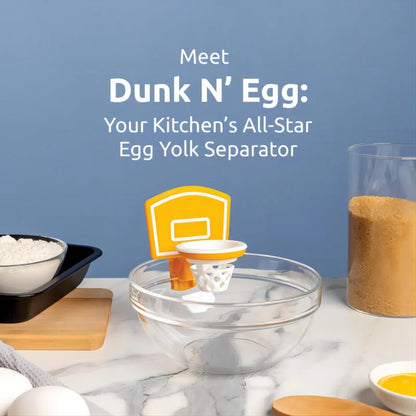Egg Separators Food Grade Plastic Basketball Rim Egg Yolk White Separation kitchen gadget Egg Yolk White Filter