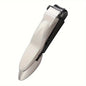 1-piece Nail Clippers for Men with Catcher -Sharp Heavy Duty Self-Collecting Nail Cutters with Ergonomic Lever Keep Fingernails