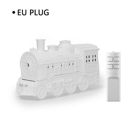Mini Train Shape Aromatherapy Essential Oil Atomizer 300ml Ultrasonic Cool Mist Diffuser with Lamp Aroma Air Humidifier for Home
