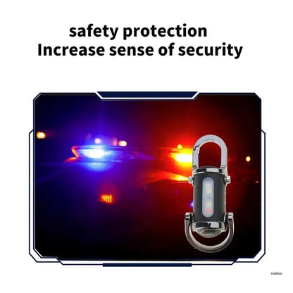 Inspection Light Keychain Flashlight Keyring Pendant for Camping and Repairs Multifunctional Key Chain Accessories