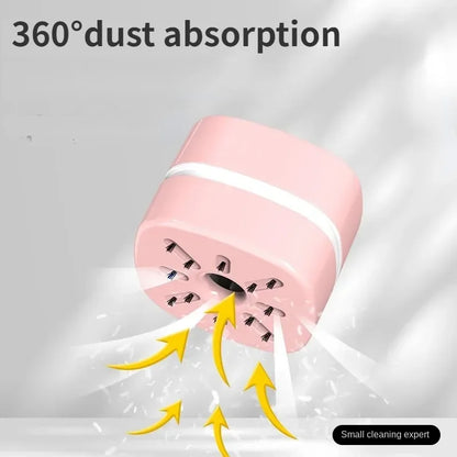 Desktop Vacuum Cleaner Wireless Handheld Mini Cleaner Keyboard Eraser Ash Electric Vacuum Cleaner Cross Border