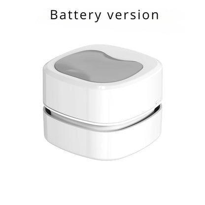 Desktop Vacuum Cleaner Wireless Handheld Mini Cleaner Keyboard Eraser Ash Electric Vacuum Cleaner Cross Border