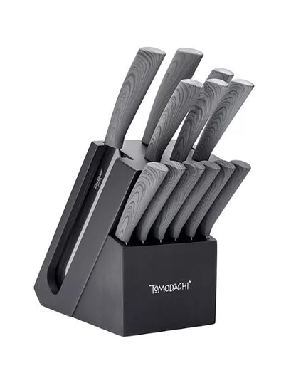 Tomodachi Raintree Ash 13-Piece Cutlery Block Set