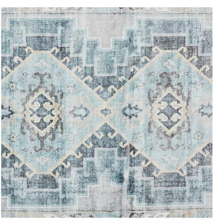 Member's Mark Everwash Washable Runner, 2'6"x 7', Infinite Blue