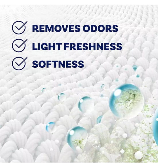 Downy Rinse & Refresh Laundry Fabric Rinse, Cool Cotton, 3 ct., 76.5 fl. oz.