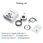 Magnetic Selfie Ring Light Smartphone Magnetic Fill Light Mini Pocket Selfie Light for iPhone XIAOMI HUAWEI SAMSUNG 2500K-9000K
