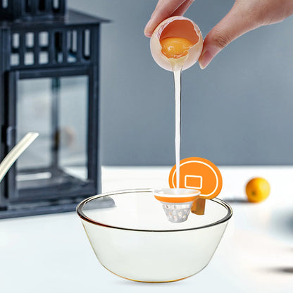 Egg Separators Food Grade Plastic Basketball Rim Egg Yolk White Separation kitchen gadget Egg Yolk White Filter