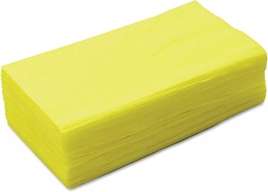 24" x 24" Nonwoven Treated Yellow Dust Cloths