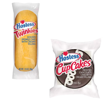 Hostess Twinkies & Cupcakes Variety Pack Snack Cakes, 32 pk.