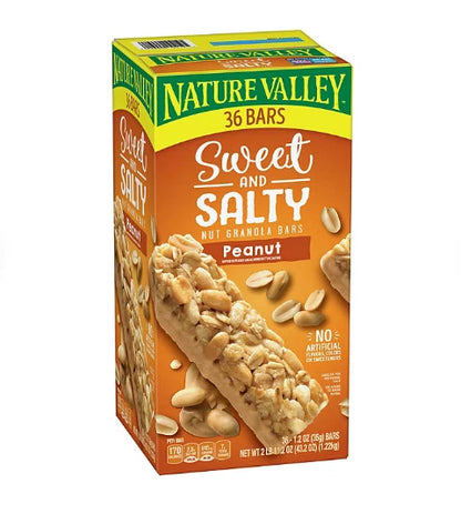 Nature Valley Sweet & Salty Nut Peanut Granola Bars, 36 ct.