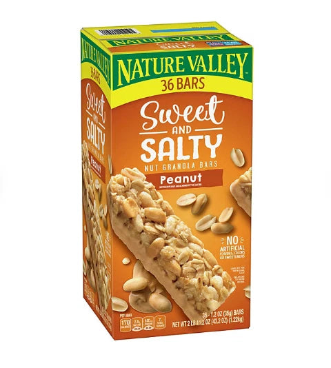 Nature Valley Sweet & Salty Nut Peanut Granola Bars, 36 ct.