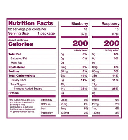 Nature's Bakery Fig Bars, Variety Pack, 2 oz., 32 ct.