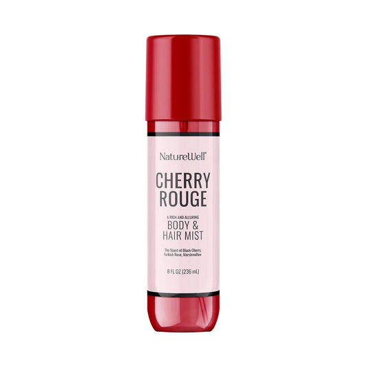 NatureWell Cherry Rouge Body & Hair Mist and Body Cream Kit