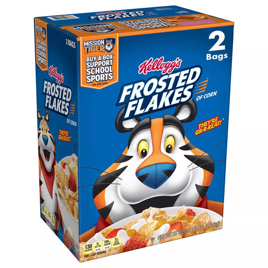 Frosted Flakes Breakfast Cereal, 55 oz.