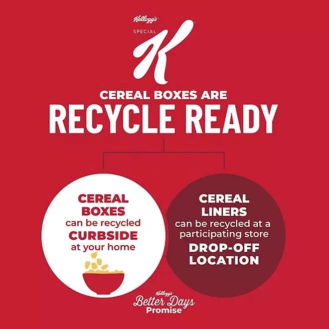 Special K Breakfast Cereal, Red Berries, 38 oz.
