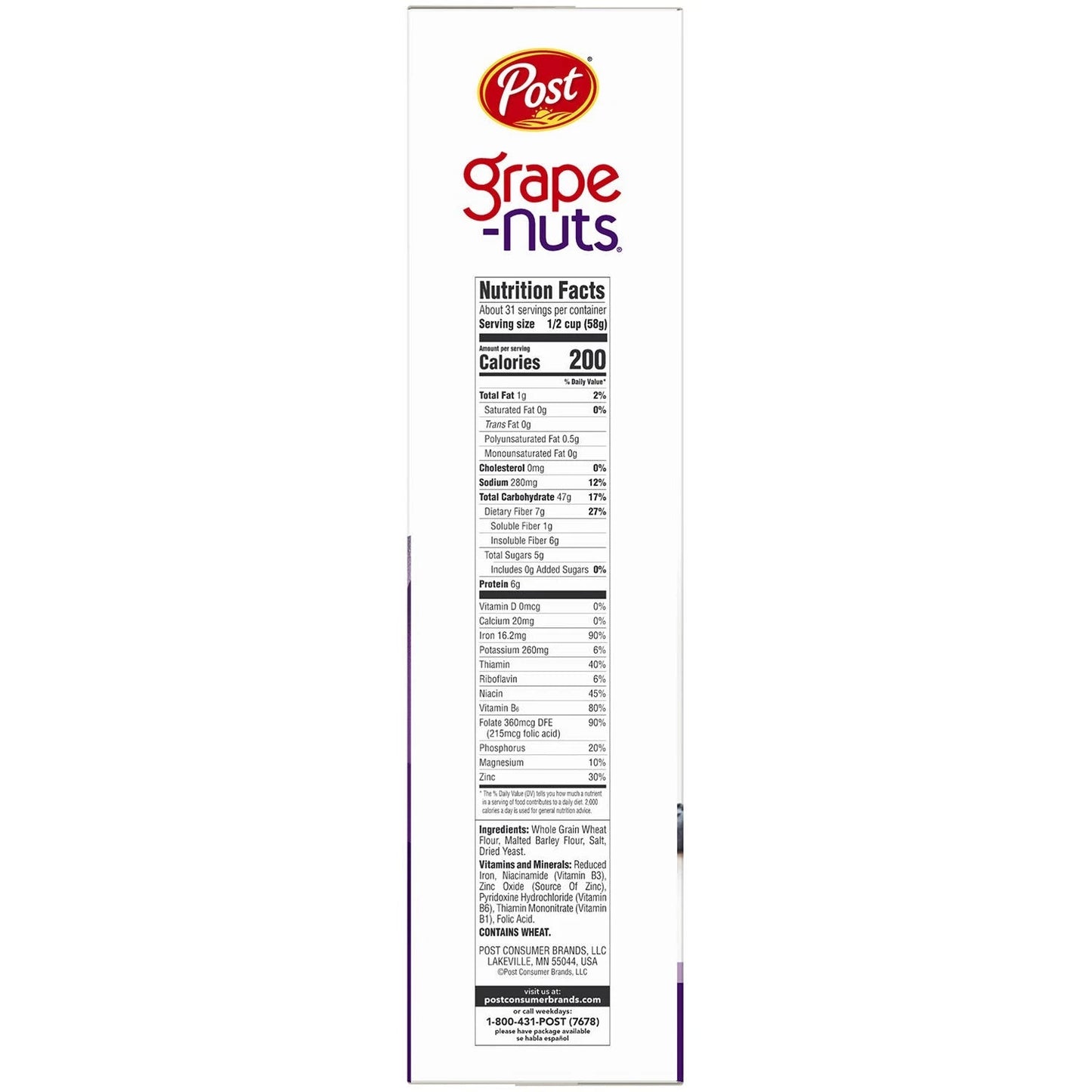 Grape Nuts Original, 64 oz.