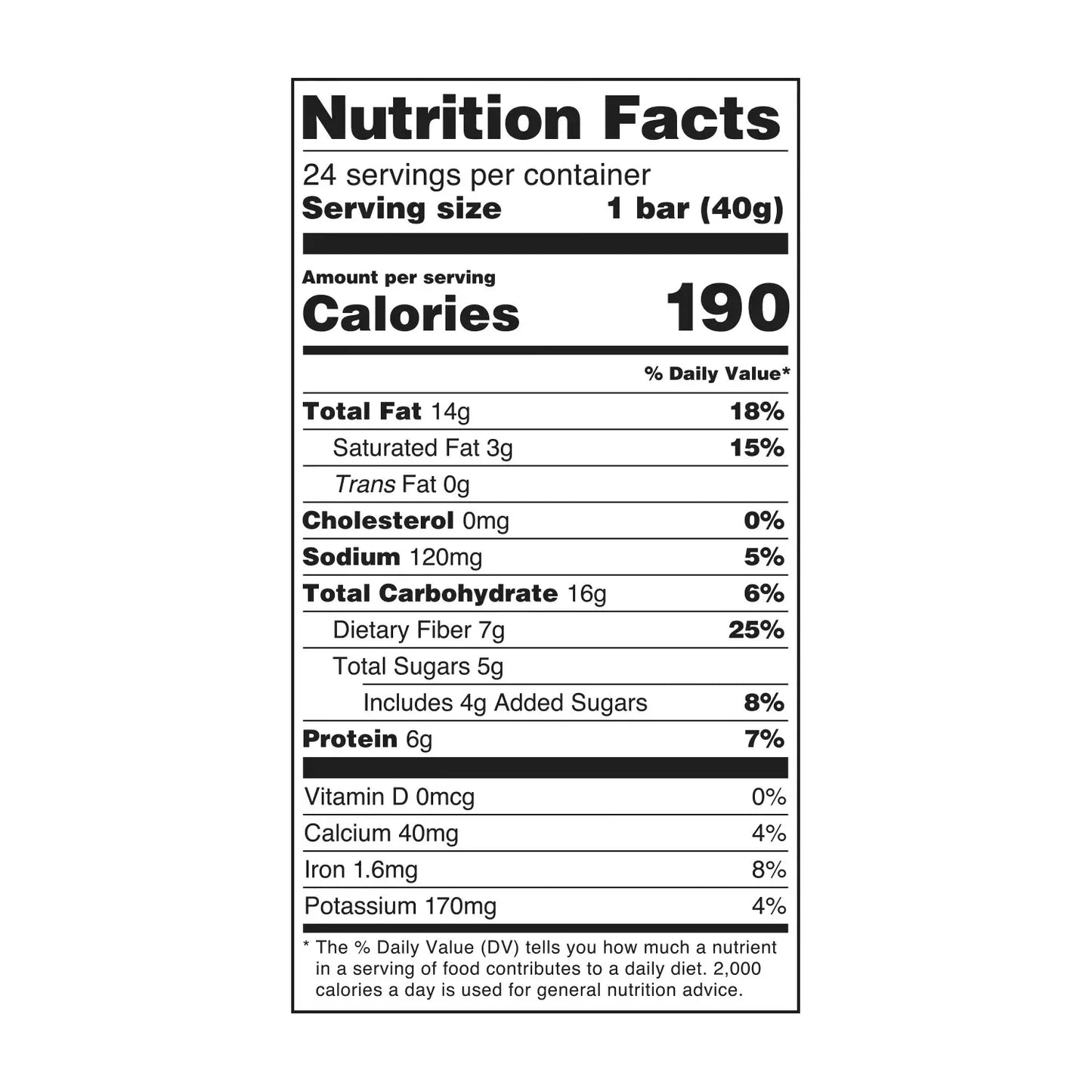 Member's Mark The Better Nut Bar, Dark Chocolate and Sea Salt, 24 ct.