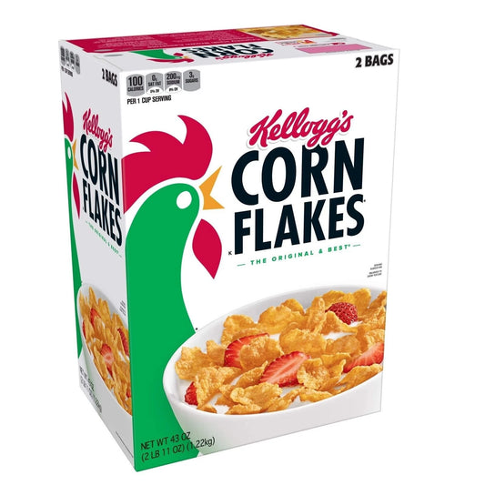 Kellogg's Corn Flakes Breakfast Cereal 43 oz.