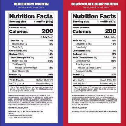 Quest Bake Shop 10g Protein Muffins, Variety Pack, 10 ct.