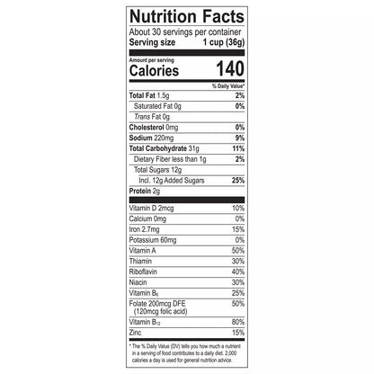 Cocoa Pebbles Cereal, 38 oz.